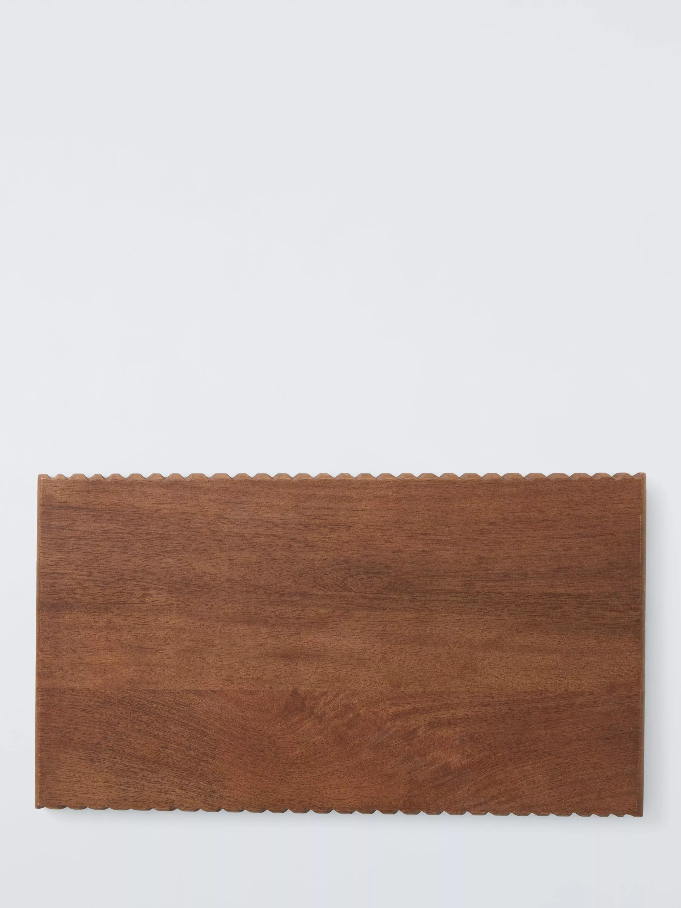 John Lewis Rustic Rectangular Serve Board, 41cm, FSC-Certified (Mango Wood) | John Lewis (UK)