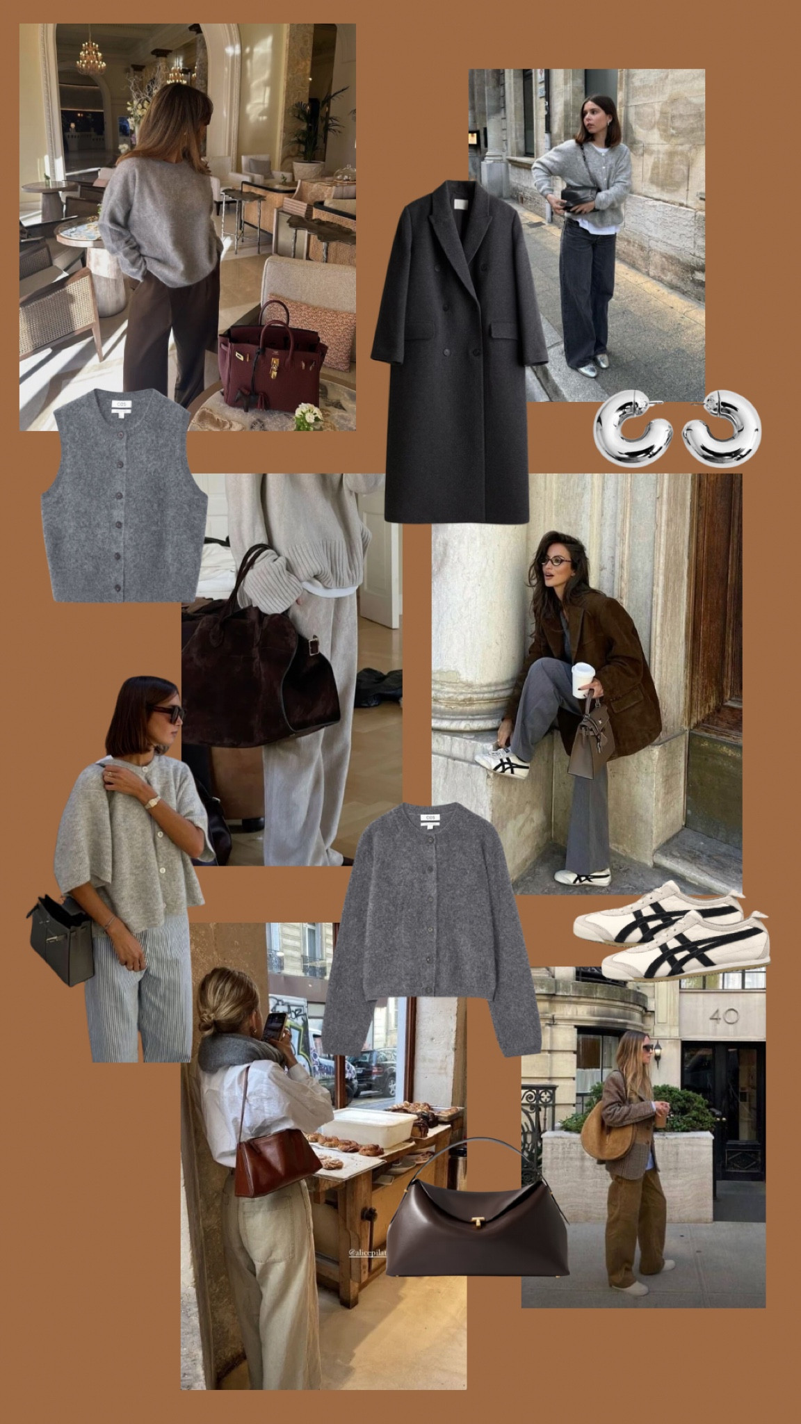 Grey and brown is a fall fashion combination I just can’t quit. The warmer toned, the better. 

Grey
Brown
Chic style
Fall fashion
Fall style
Street style
Fall outfit
Chic outfit
Quiet luxury
Casual style
Elevated style 

#LTKStyleTip #LTKSeasonal