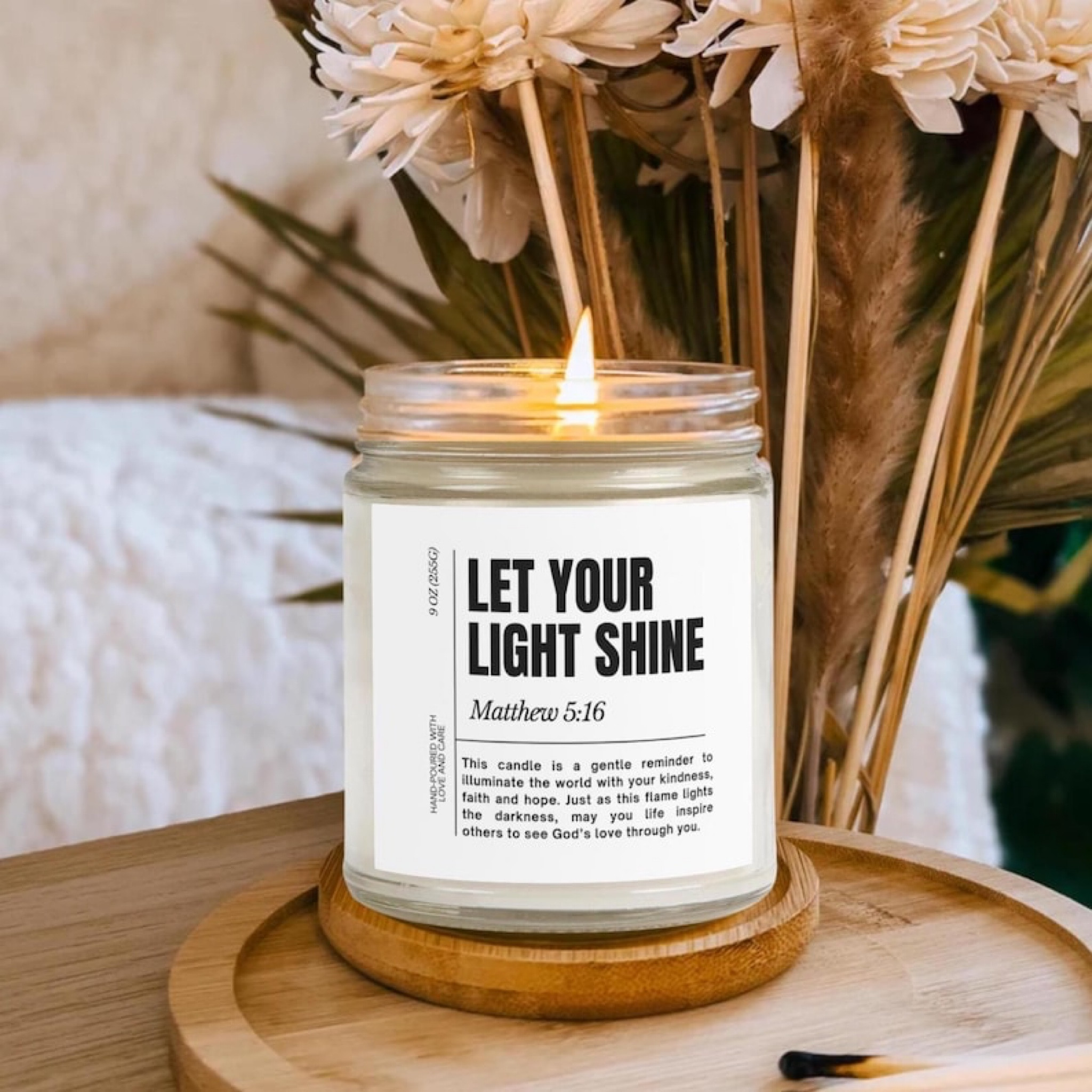 “Let Your Light Shine” Candle
Uplifting message, clean scent, and a sweet reminder on hard days—here’s a pretty option for a graduation gift for her.

#LTKFindsUnder50 #LTKGiftGuide #LTKHome