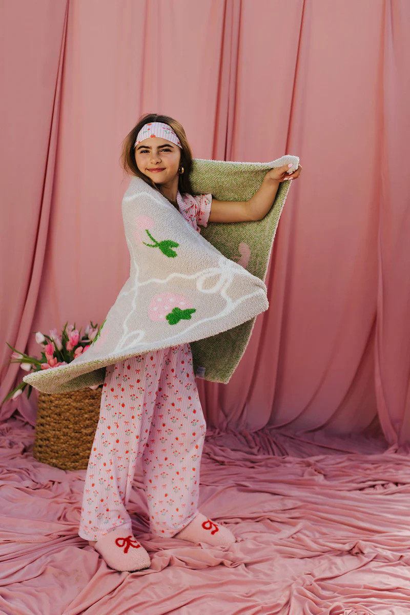 Bow Spring Icon Kid Blanket 30*40 | Staykation