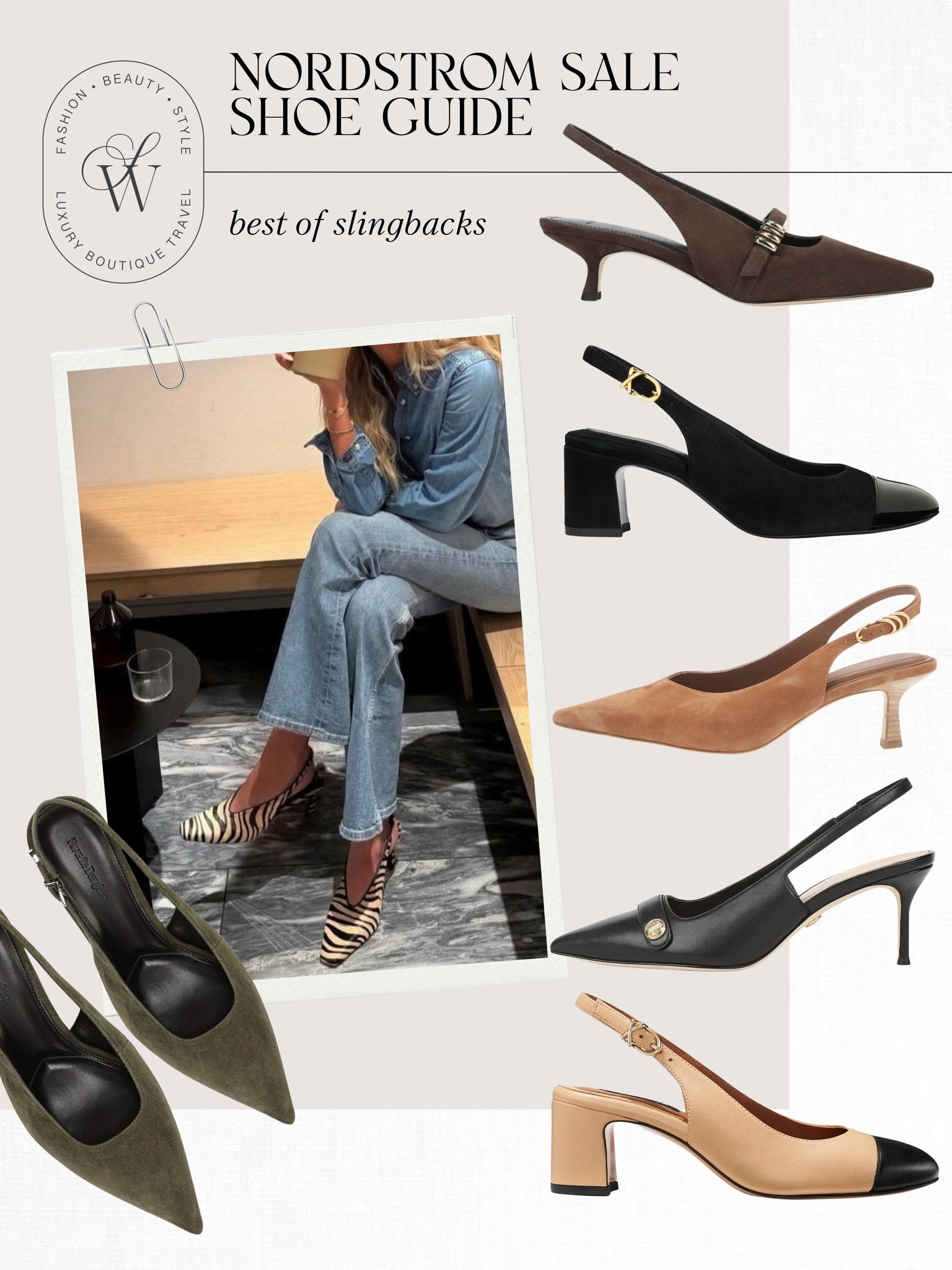The prettiest slingback pumps on sale at Nordstrom!

#LTKSaleAlert