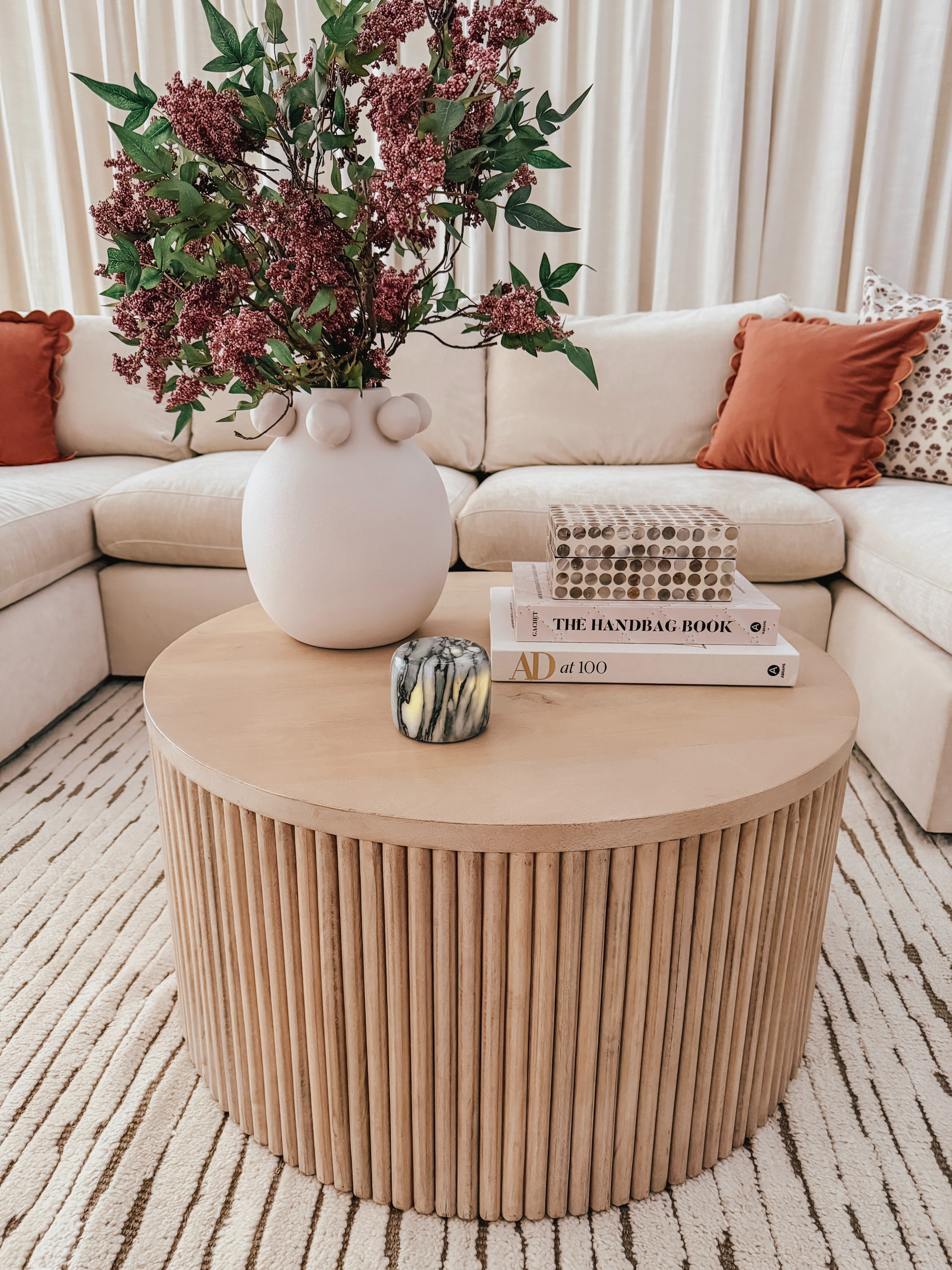 Simple ways to refresh your living room for the season, these are some of my favorite finds. Swapping in lighter throw blankets, brighter pillows, and a few beautiful branches can completely change the feel of a space without redecorating the entire room. Small updates like these keep your home feeling fresh, cozy, and ready for summer. 

 #LTKHome