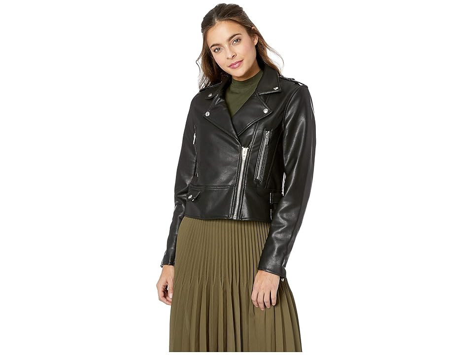 Blank NYC Vegan Leather Moto Jacket in It Takes Two (It Takes Two) Women's Coat | Zappos