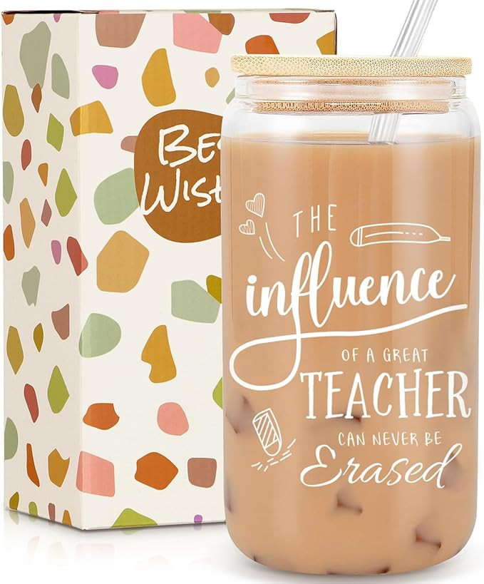 Frerdui Teacher Appreciation Gifts, Teacher Gifts for Women, Best Teacher Gifts, Funny Teacher Bi... | Amazon (US)