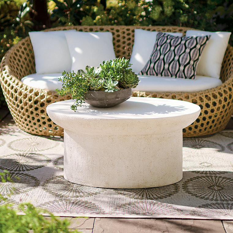 Raine Outdoor Outdoor Coffee Table - Grandin Road | Grandin Road