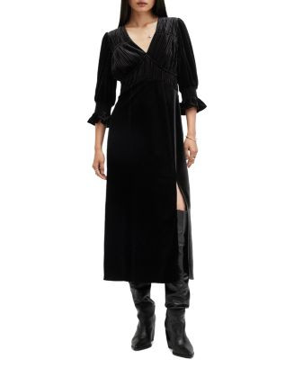 ALLSAINTS Ani Velvet Dress  | Bloomingdale's Women | Bloomingdale's (US)