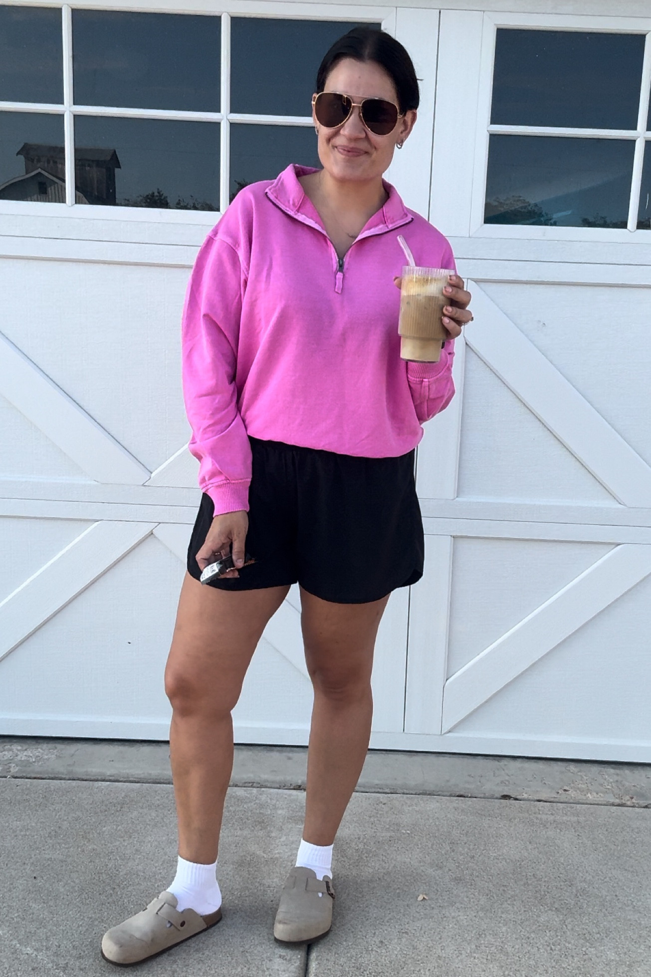 Mom drop off #oots #casualfashion #casualbutcute #athleisure 

#LTKActive #LTKMidsize #LTKSeasonal