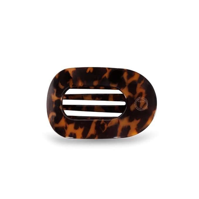 TELETIES - Medium Flat Round Clip - Strong Grip, Bendable Teeth, Comfortable Curved Design - For ... | Amazon (US)