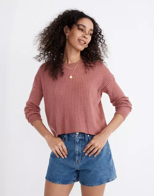 Donegal Lawson Crop Pullover Sweater | Madewell