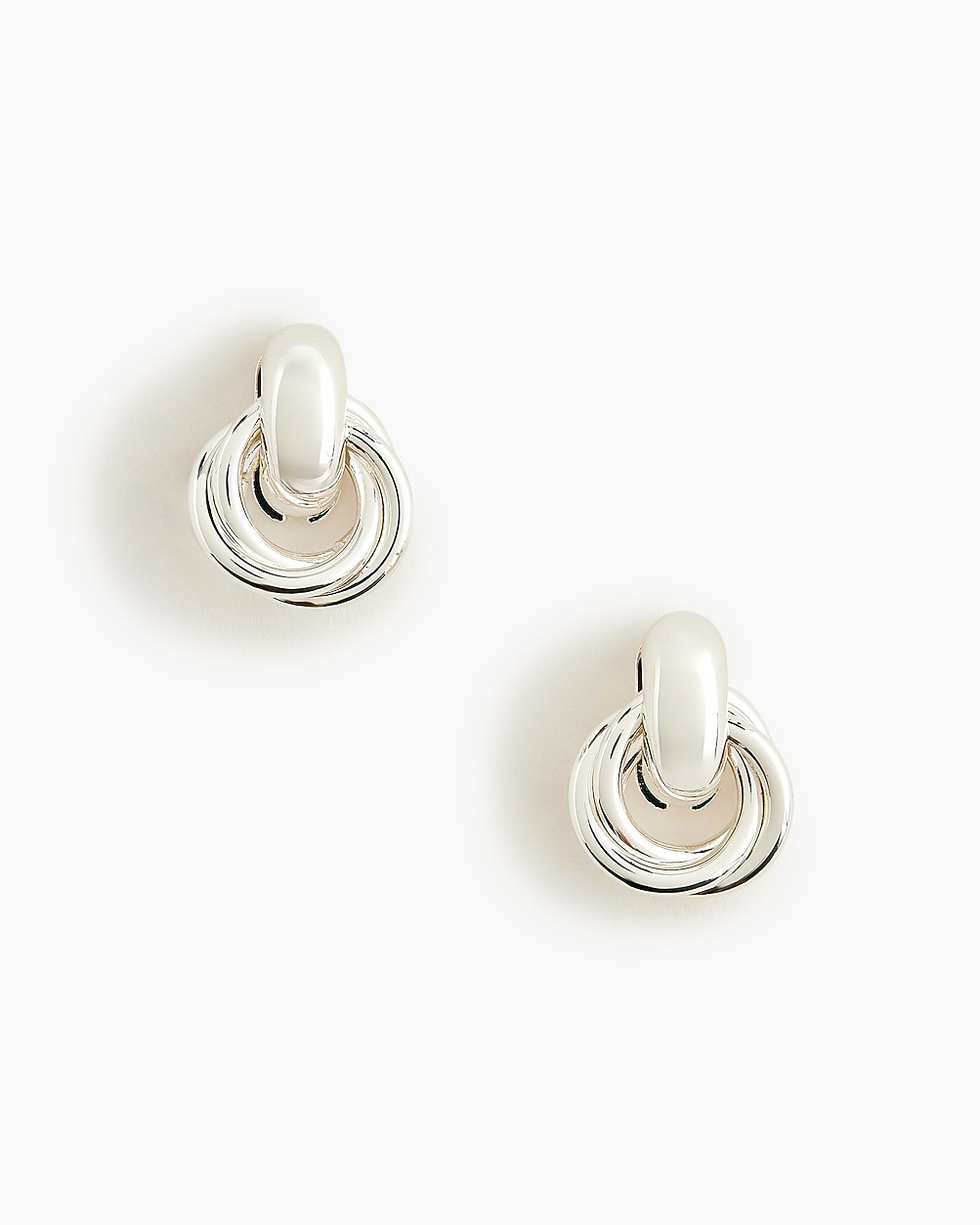 Knotted drop statement earrings | J.Crew Factory