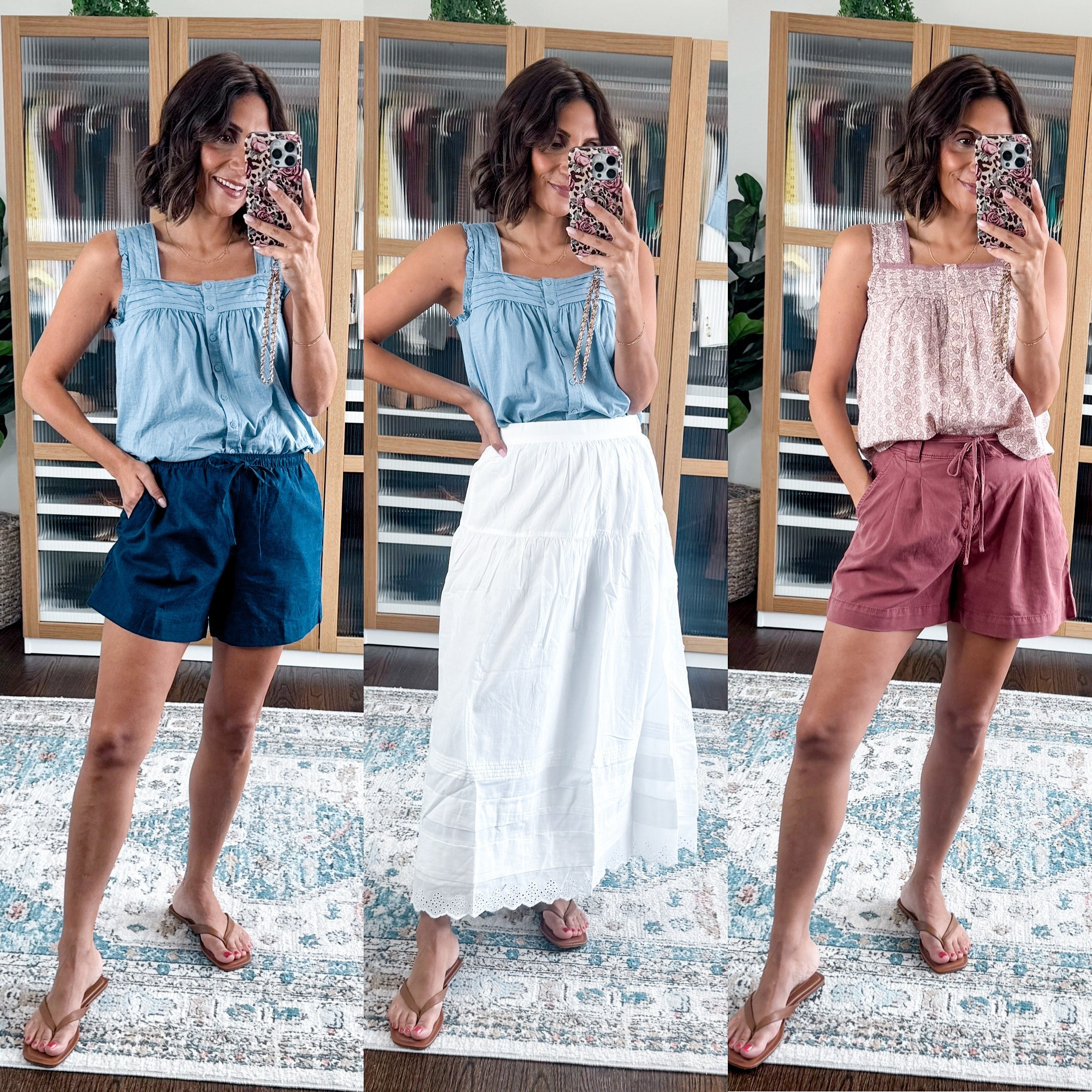 Loft shorts 2 for $49
Wearing xs in all

#LTKootd #LTKSaleAlert