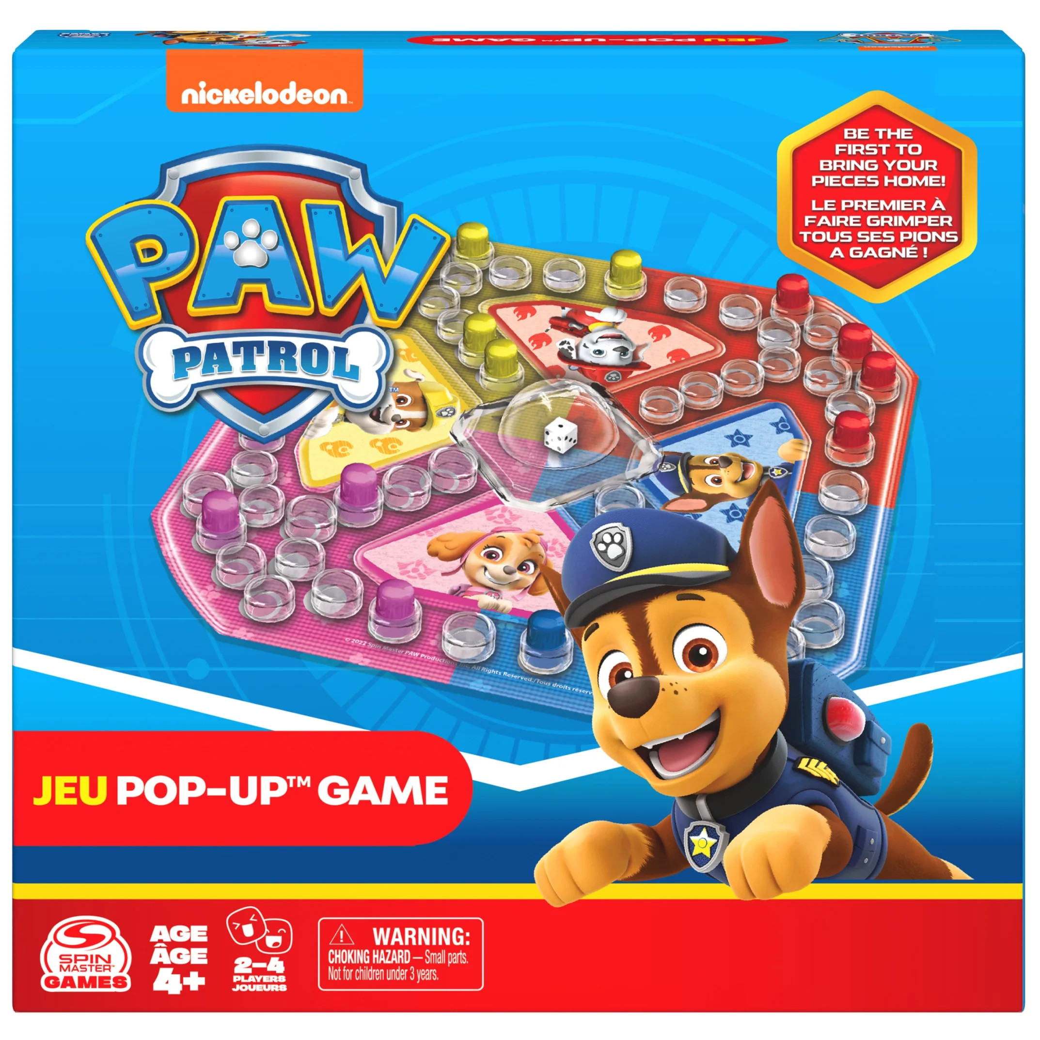 Spin Master Games, PAW Patrol Pop Up Board Game for Kids Ages 4 and up - Walmart.com | Walmart (US)