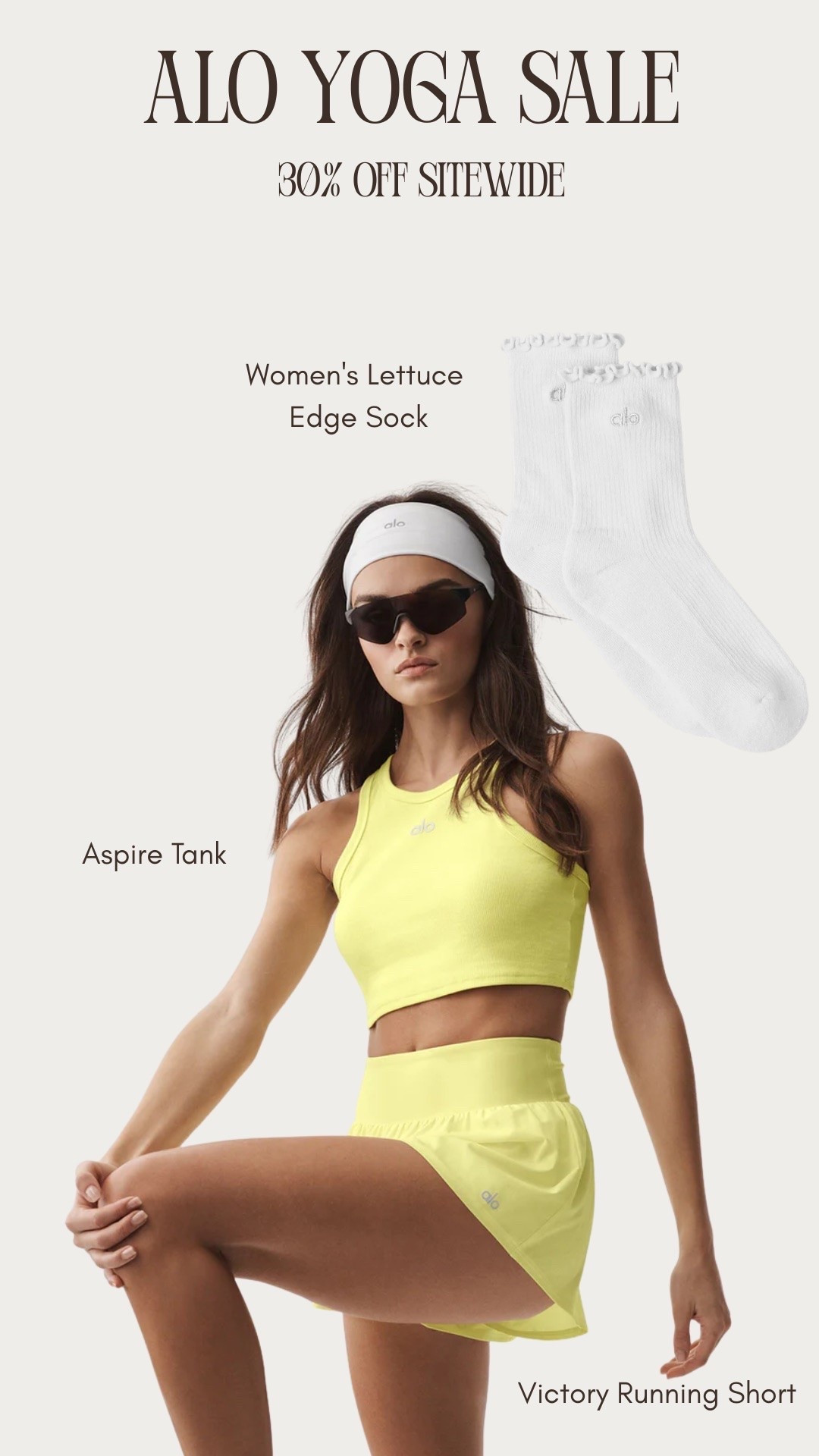 ALO SALE!!! 30% off site wide‼️ cutest spring yellow all set for any occasion! Workout, walk, casual, comfy

#LTKootd #LTKfitnessgoals #LTKSaleAlert