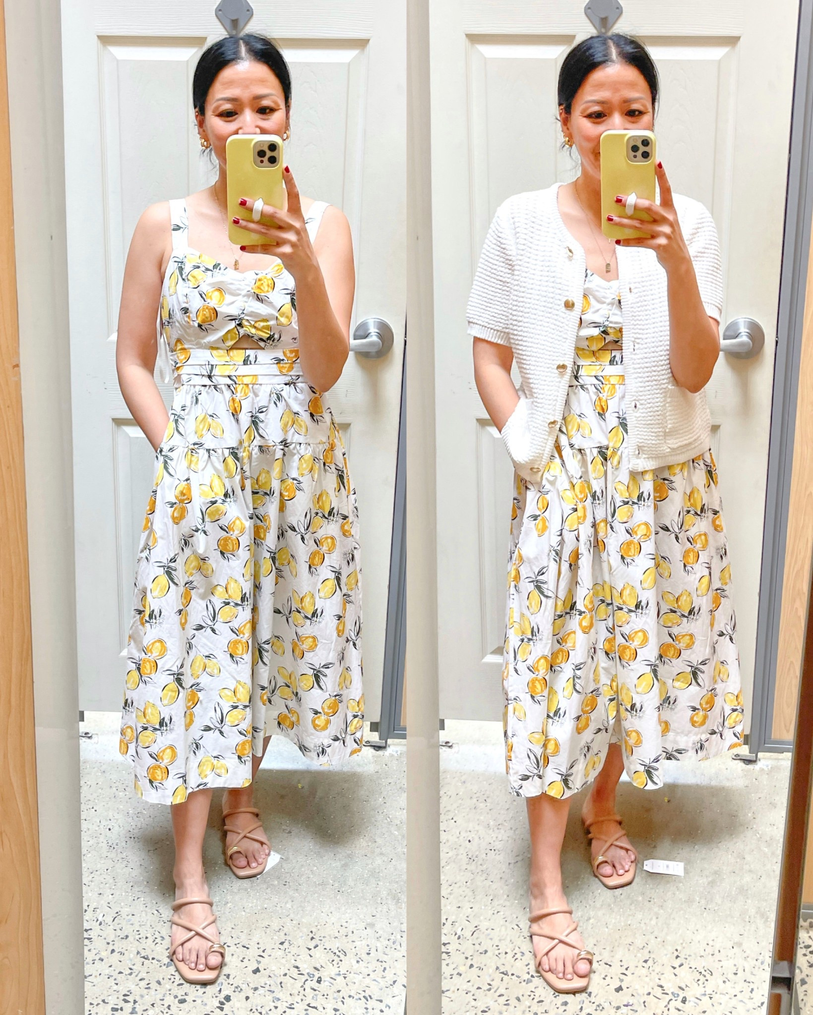 Size XS dress
Size small cardigan (prefer XS)
Sandals are true to size

Walmart fashion
Walmart style
Walmart dress 


#LTKSaleAlert #LTKFindsUnder50 #LTKSeasonal