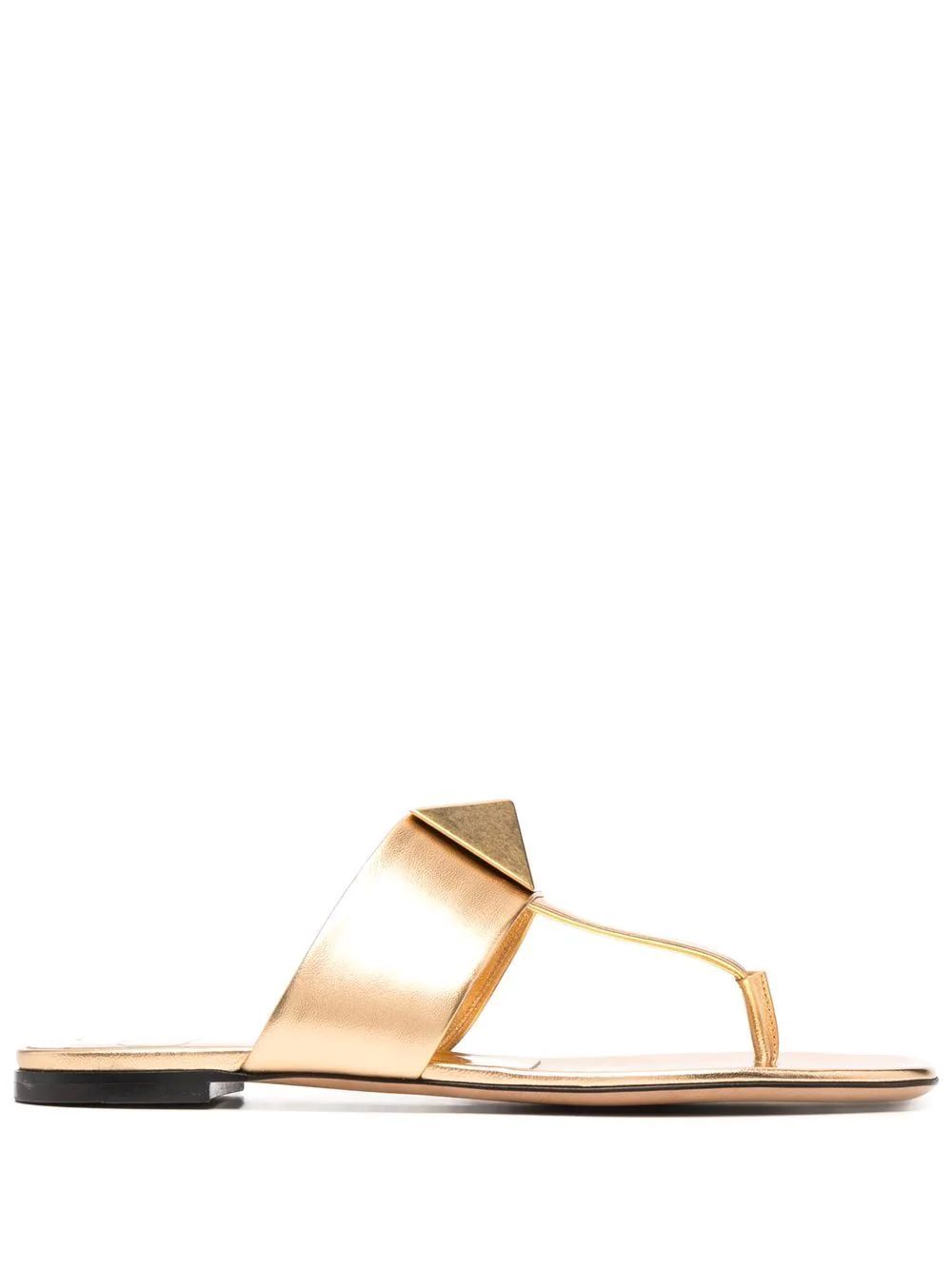 Roman Stud flat sandals | Farfetch (US)