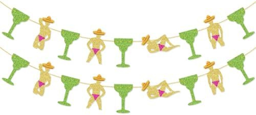 Margarita Bachelorette Party Garland Banner for Margs & Matrimony Bachelorette Party Mexican Fiesta Bachelorette Party Decorations | Amazon (US)