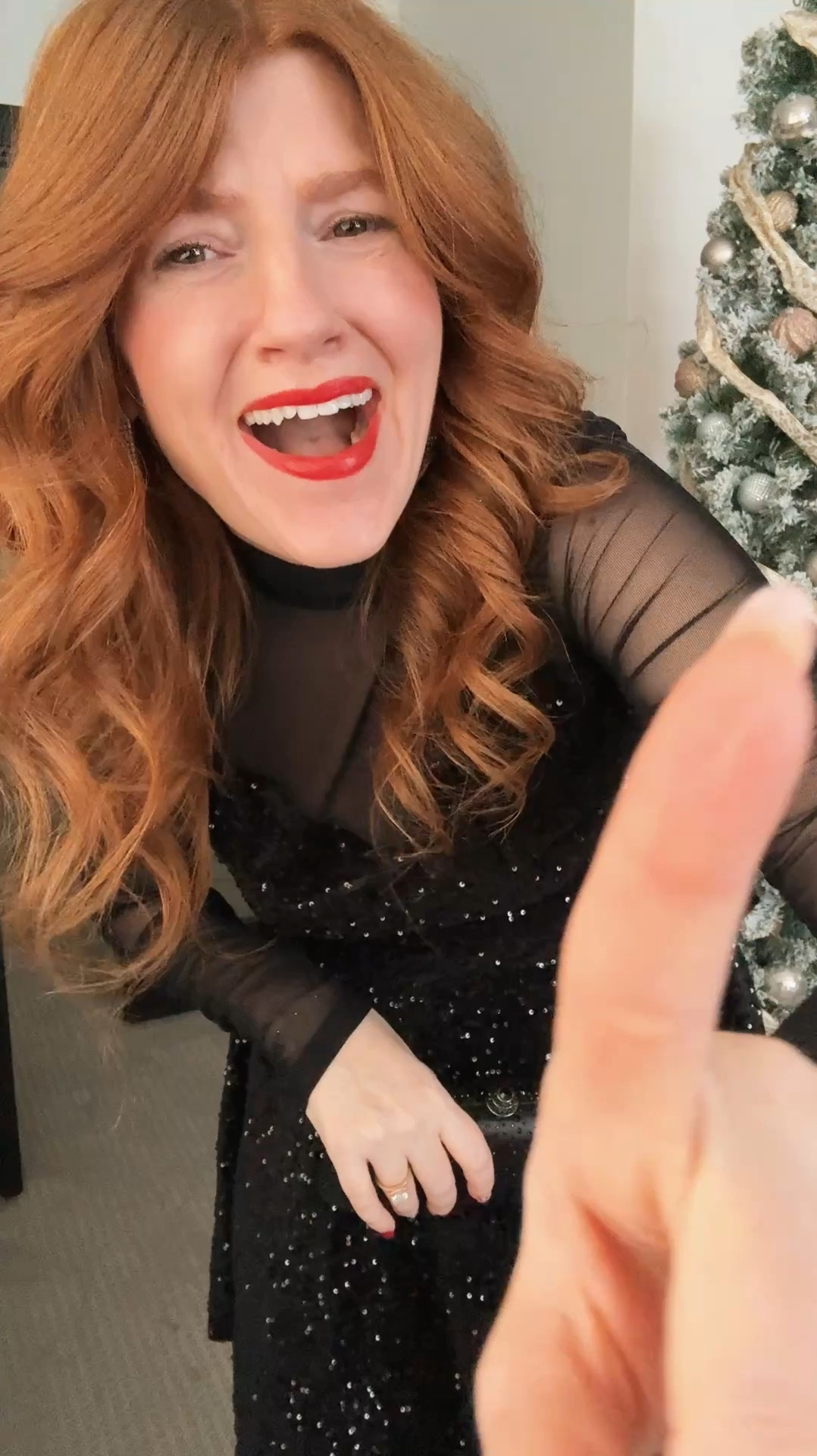 Holiday party dress from Amazon. Size medium. 

Holiday outfit. 

#LTKFindsUnder50 #LTKPetite #LTKHoliday