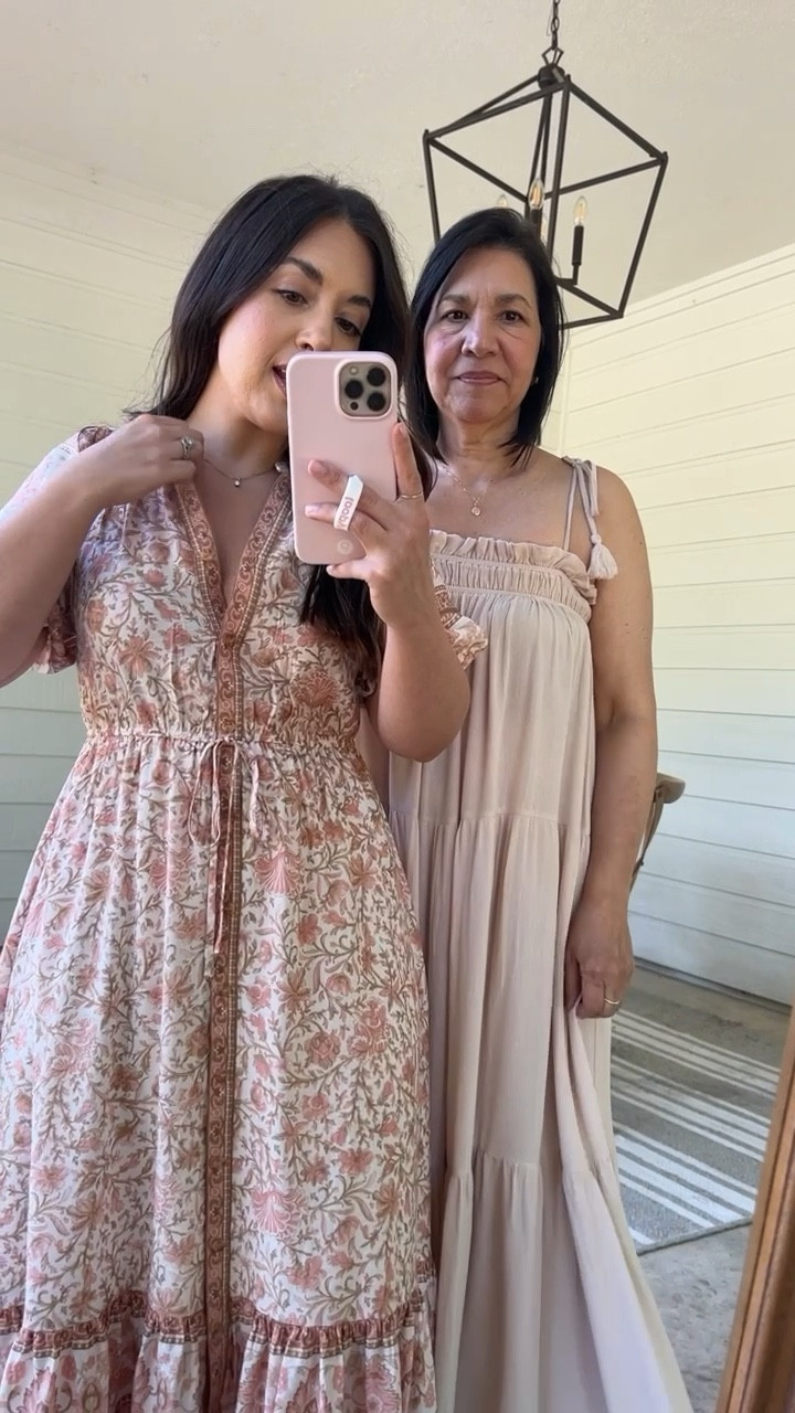 Beautiful floral and tan white dresses for your summer events! 

#LTKunder100 #LTKunder50 #LTKstyletip