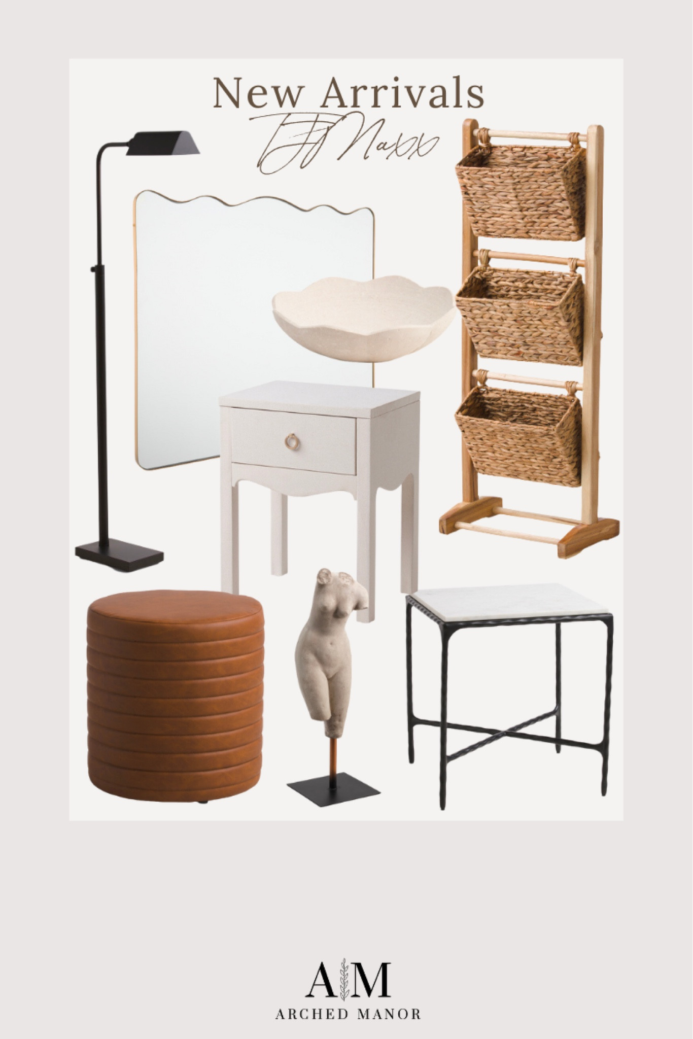 TJ Maxx | New Home Arrivals




Home blog  home blogger  home finds  home decor  furniture finds  new arrivals  trendy home finds  home favorites  floor lamp  ottoman  

#LTKhome #LTKstyletip