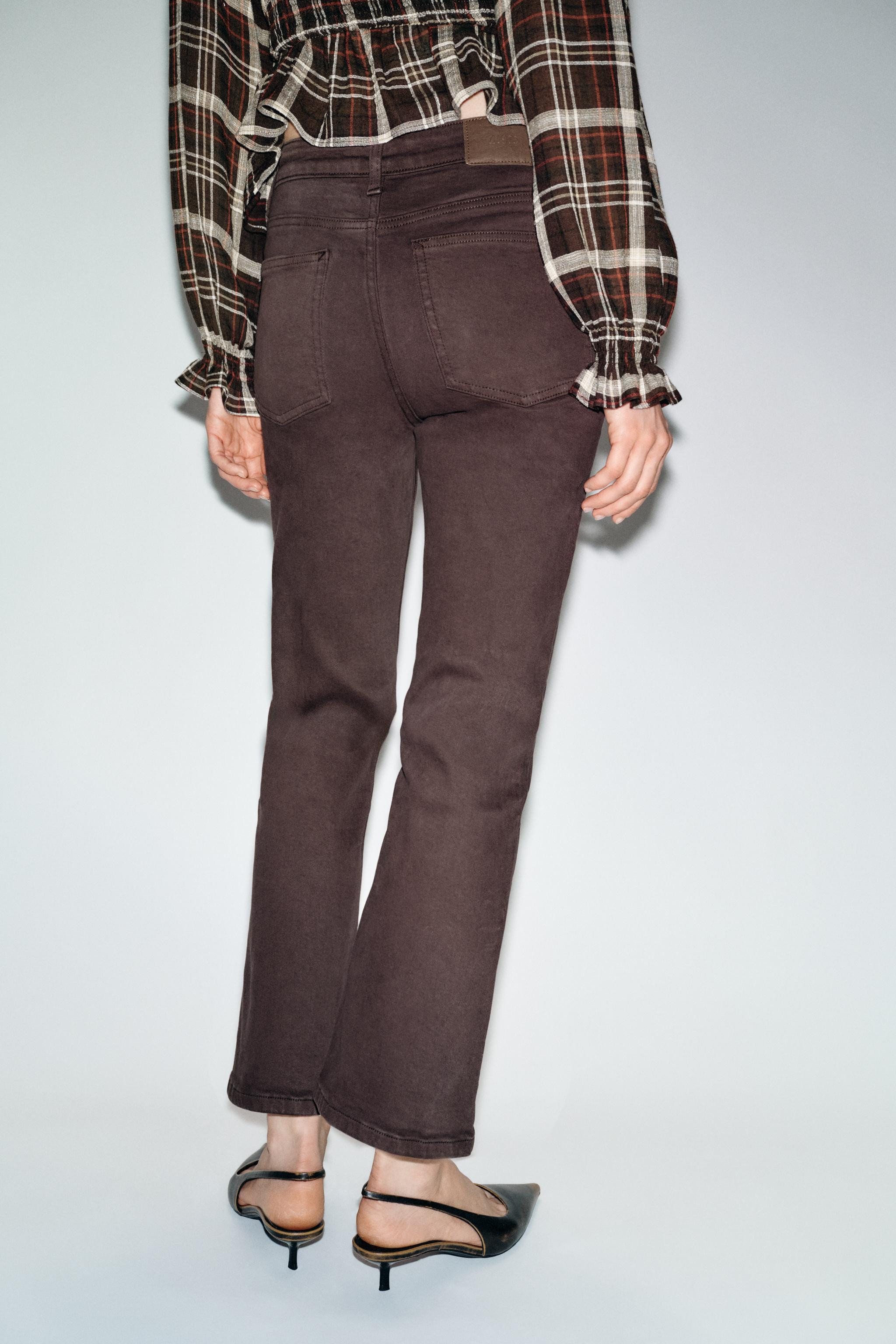 JEANS Z1975 MINI FLARE MIT HOHEM BUND | Zara DE