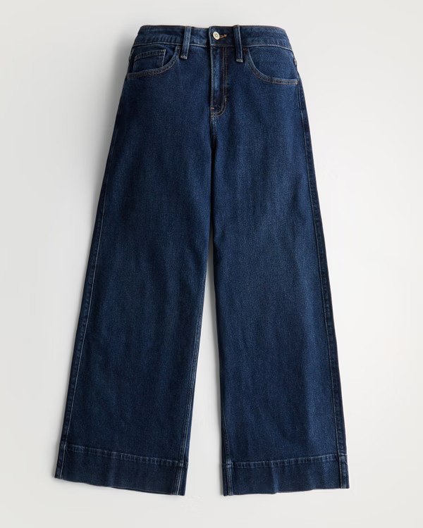 Women's High-Rise Baggy Wide-Leg Jeans | Women's Up To 60% Off Select Styles | HollisterCo.com | Hollister (US)