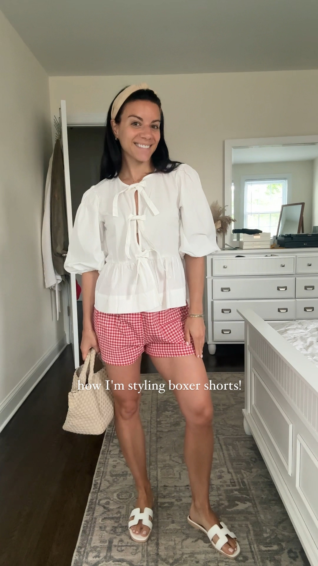 I'm super into boxer shorts, so comfy and so cute! this pair runs small for sure, I sized up one. shirt & shoes are tts! enjoy!

#LTKStyleTip #LTKSeasonal #LTKShoeCrush