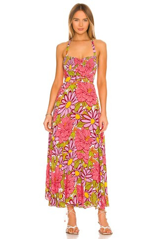 SWF x REVOLVE Halter Dress in Frida from Revolve.com | Revolve Clothing (Global)