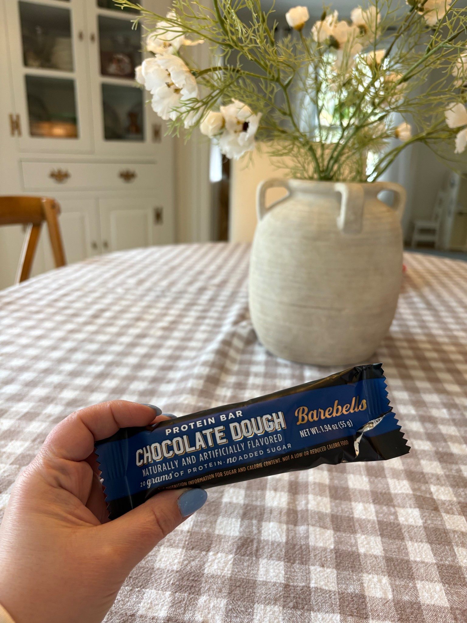 Trying a new flavor of Barebells, it’s like a healthy candy bar to curb the sweet cravings. 

#LTKfoodie #LTKmomlife #LTKselfcare