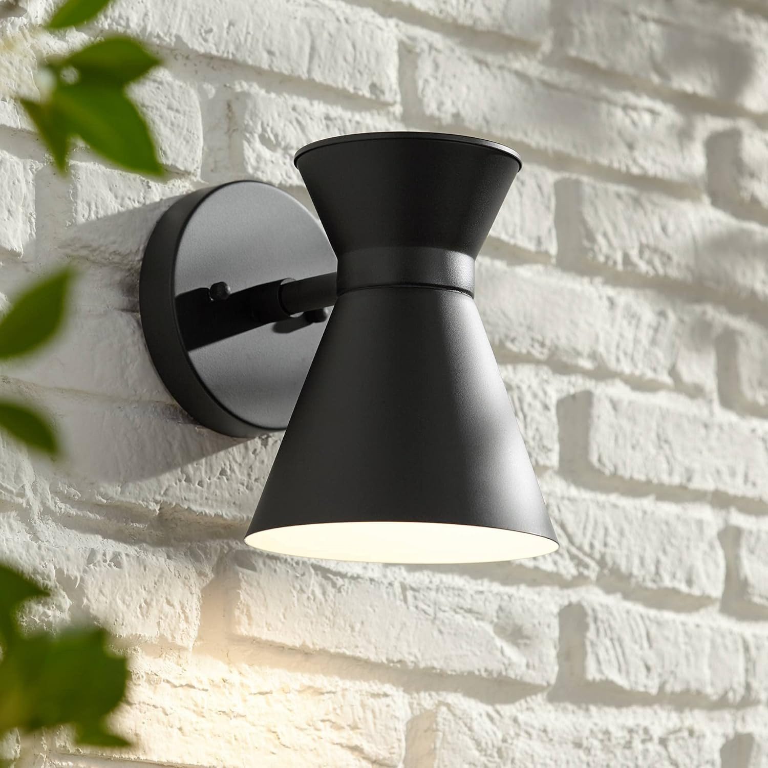 John Timberland Vance 8" High Modern Outdoor Wall Light Fixture Mount Porch House Exterior Outsid... | Amazon (US)