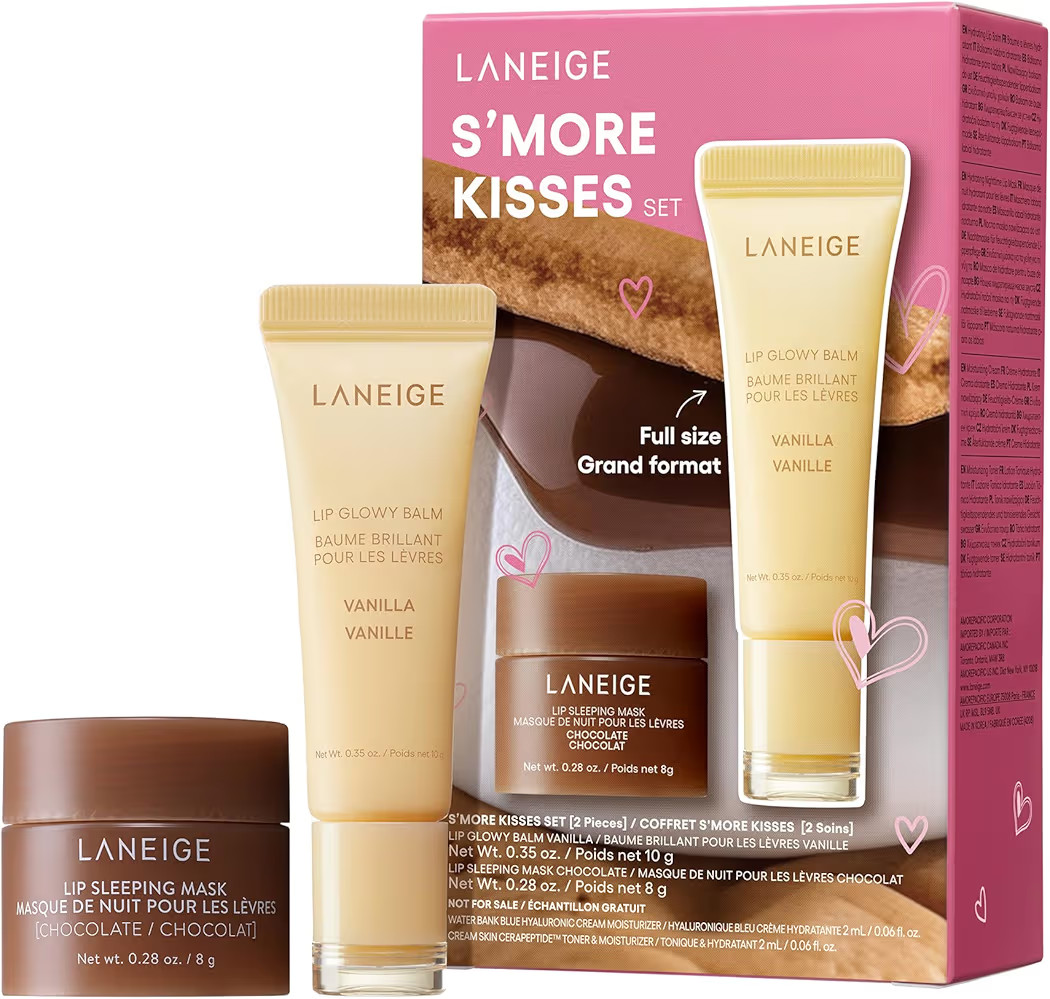 LANEIGE Lip Glowy Balm: Sheer Tinted Lip Moisturizer with Shea Butter, for Hydrating Shine & Soft... | Amazon (US)