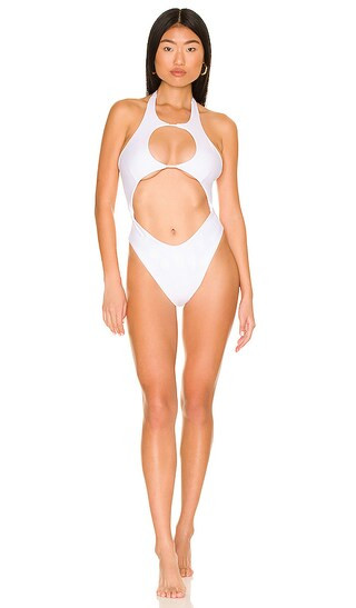 The Aden One Piece in White | Revolve Clothing (Global)