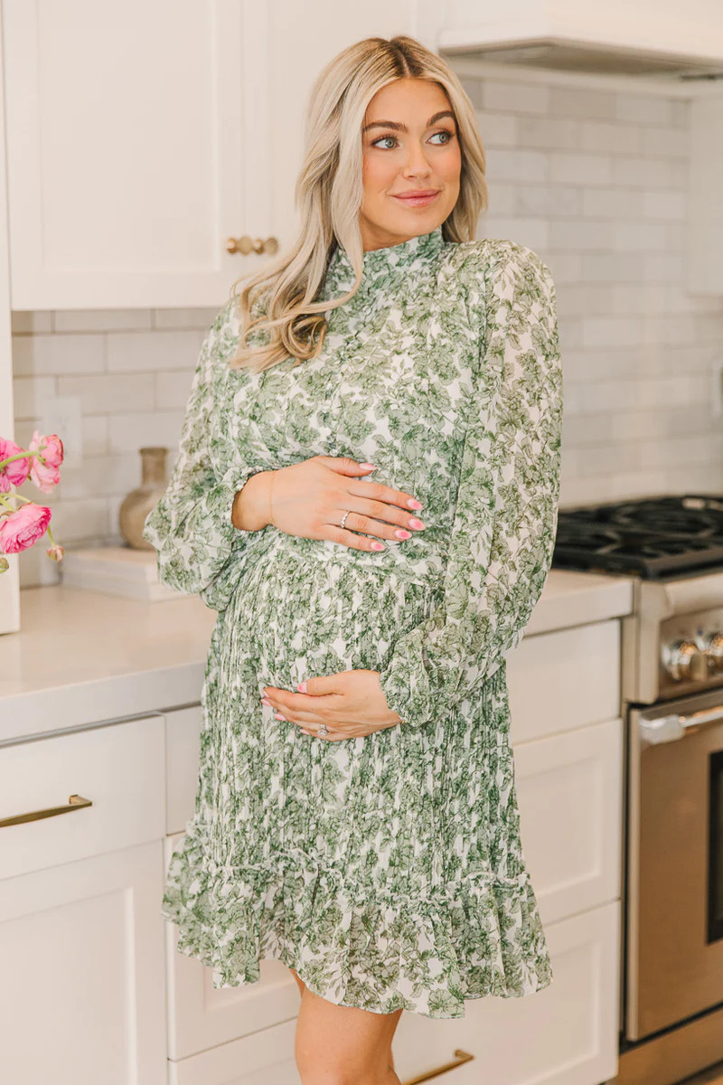 Brynley Dress in Green | Ivy City Co