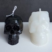 Skull Mold, Skull Candle Mold, Silicone Mold For Resin | Etsy (US)