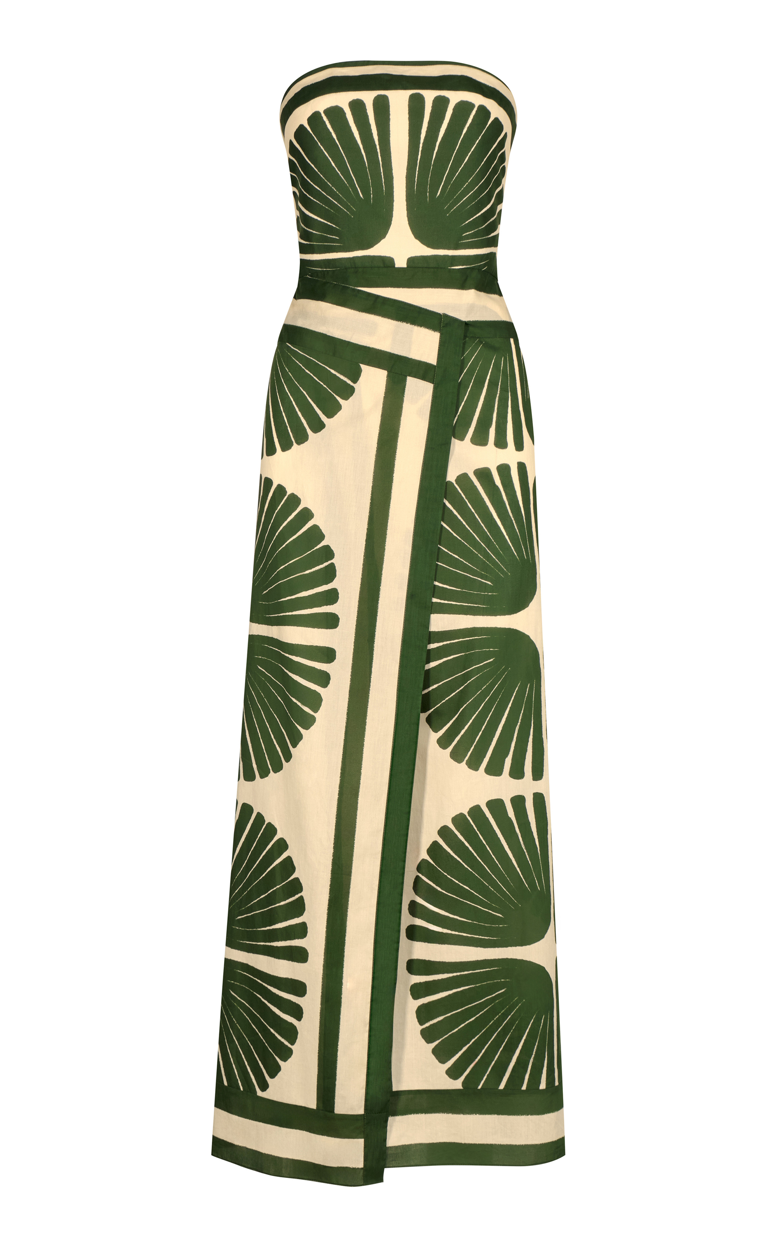 Ancient Peru Strapless Cotton Maxi Dress | Moda Operandi (Global)