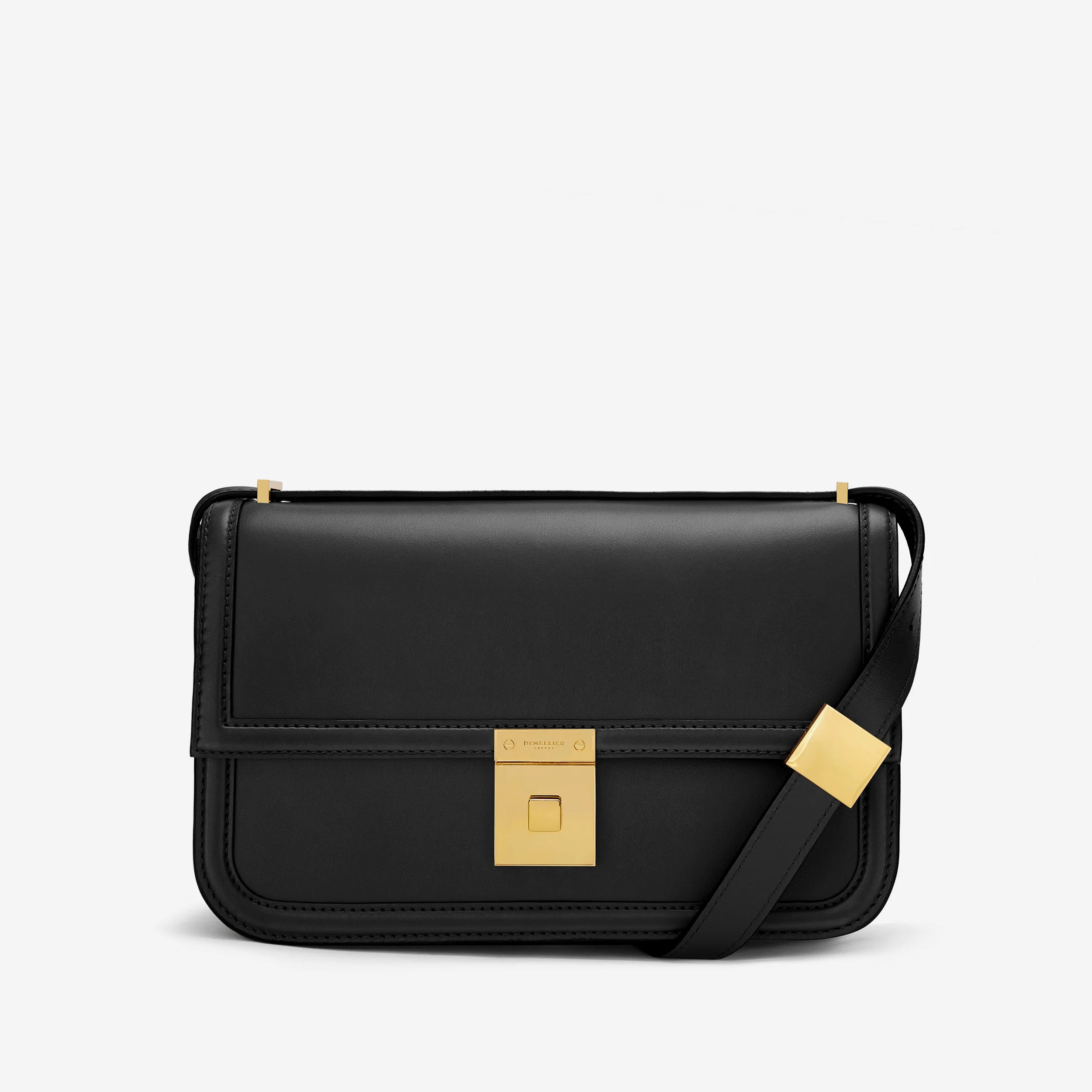 The Paris Crossbody | Black Smooth | DeMellier | DeMellier
