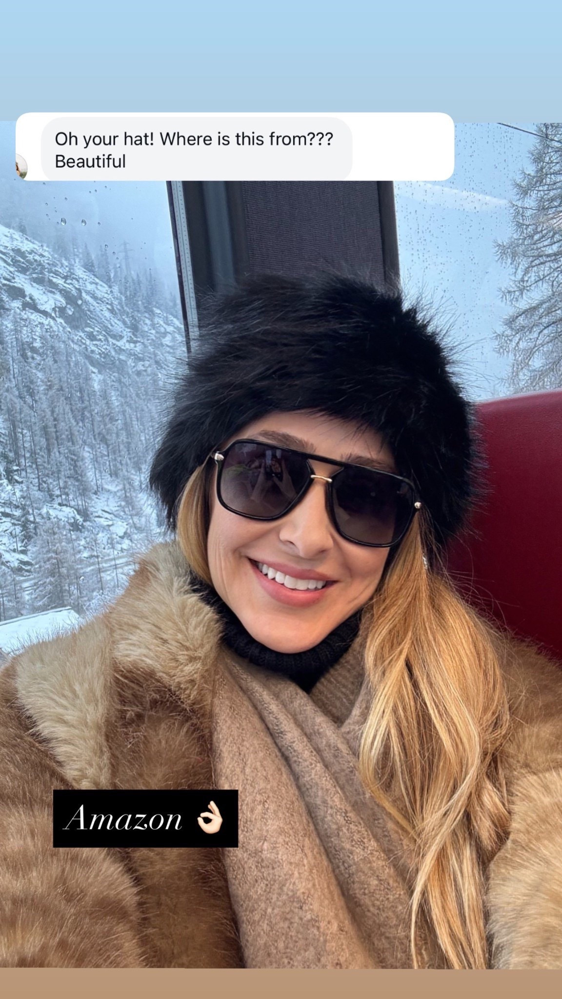 This Amazon hat is so elegant and warm, I’m obsessed with! 
Perfect for winter outfit, snow outfit, and ski outfit. 
Snow outfit 
Winter outfit 
Ski outfit 

#LTKTravel #LTKootd #LTKU