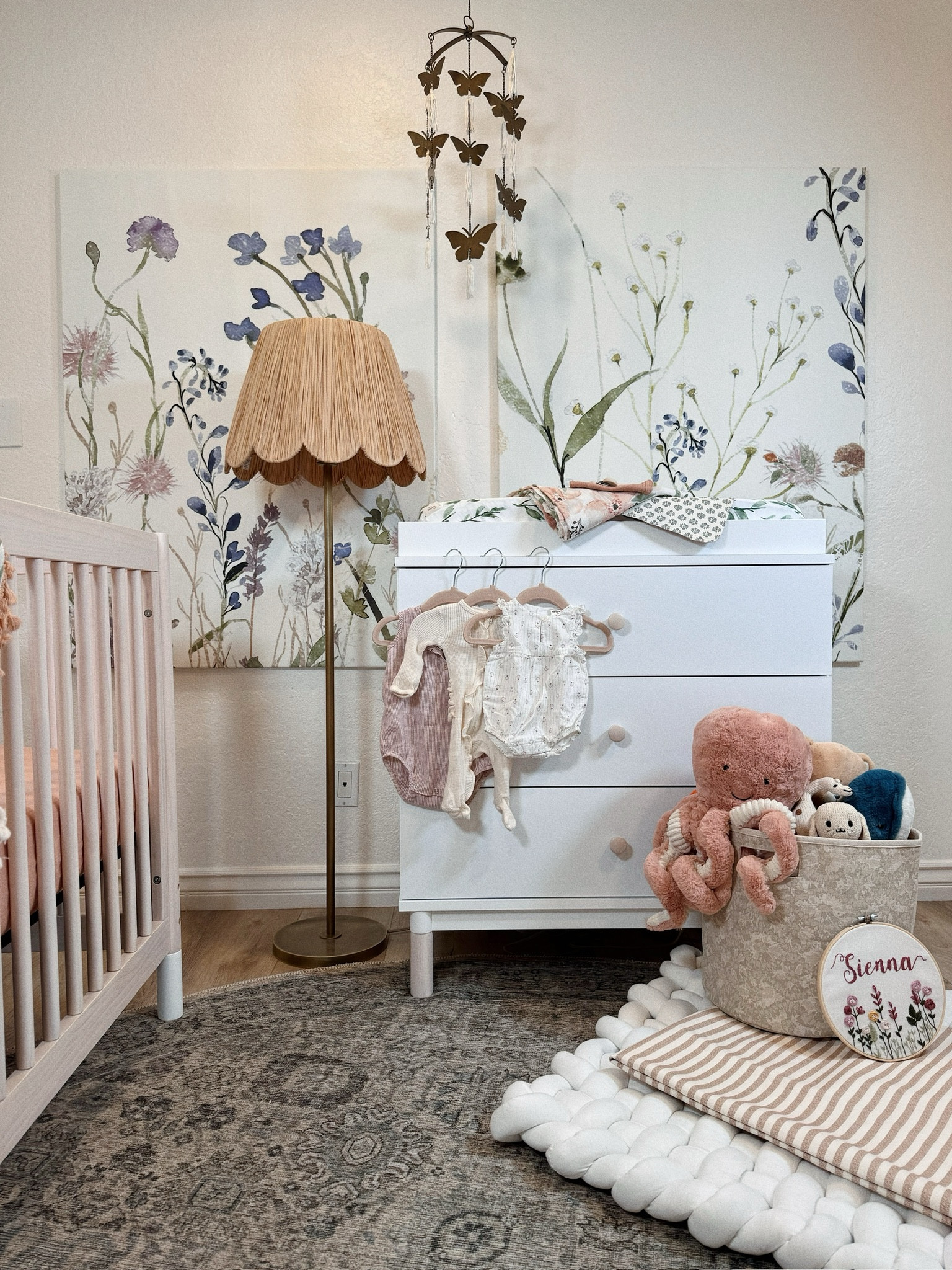 Nursery decor for our baby’s wildflower room! 

#LTKHome #LTKBaby #LTKFamily