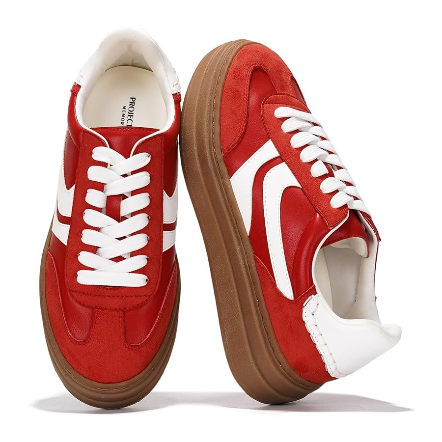 Project Cloud Platform Sneakers for Women Footwear - Memory Foam Insole Womens Shoes, Lightweight... | Amazon (US)