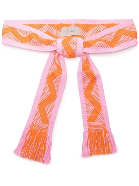 Pippa Holt Woven Cotton Tie Belt - Farfetch | Farfetch Global
