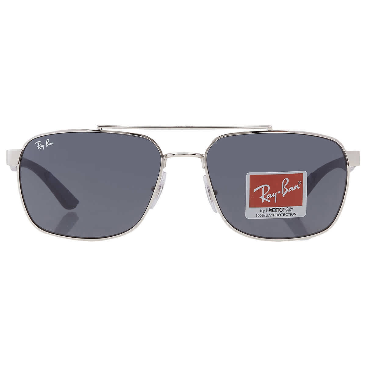 Ray Ban Dark Gray Rectangular Unisex Sunglasses RB3701 924387 59 | Jomashop.com & JomaDeals.com