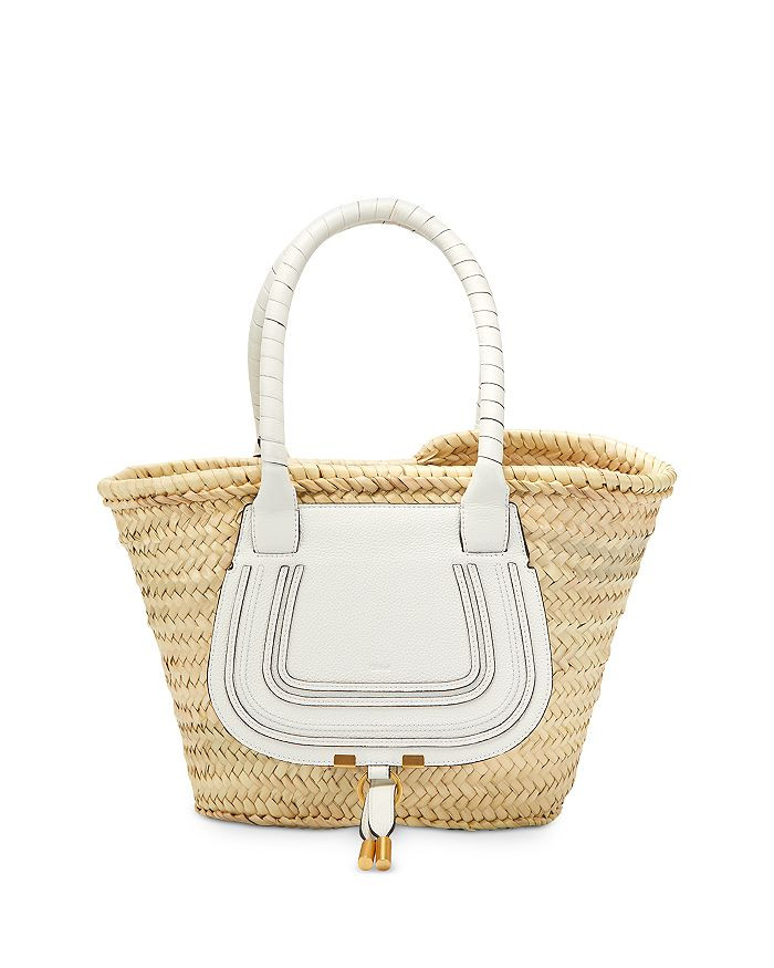 Marcie Medium Mixed Media Basket Tote | Bloomingdale's (US)