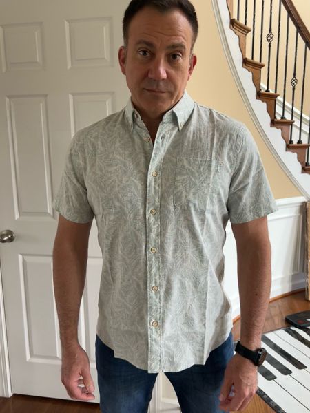 Packing for Hawaii and this shirt is coming with us. If you have a beach vacation, your man needs this one! 

Mens fashion 

#LTKmens #LTKstyletip