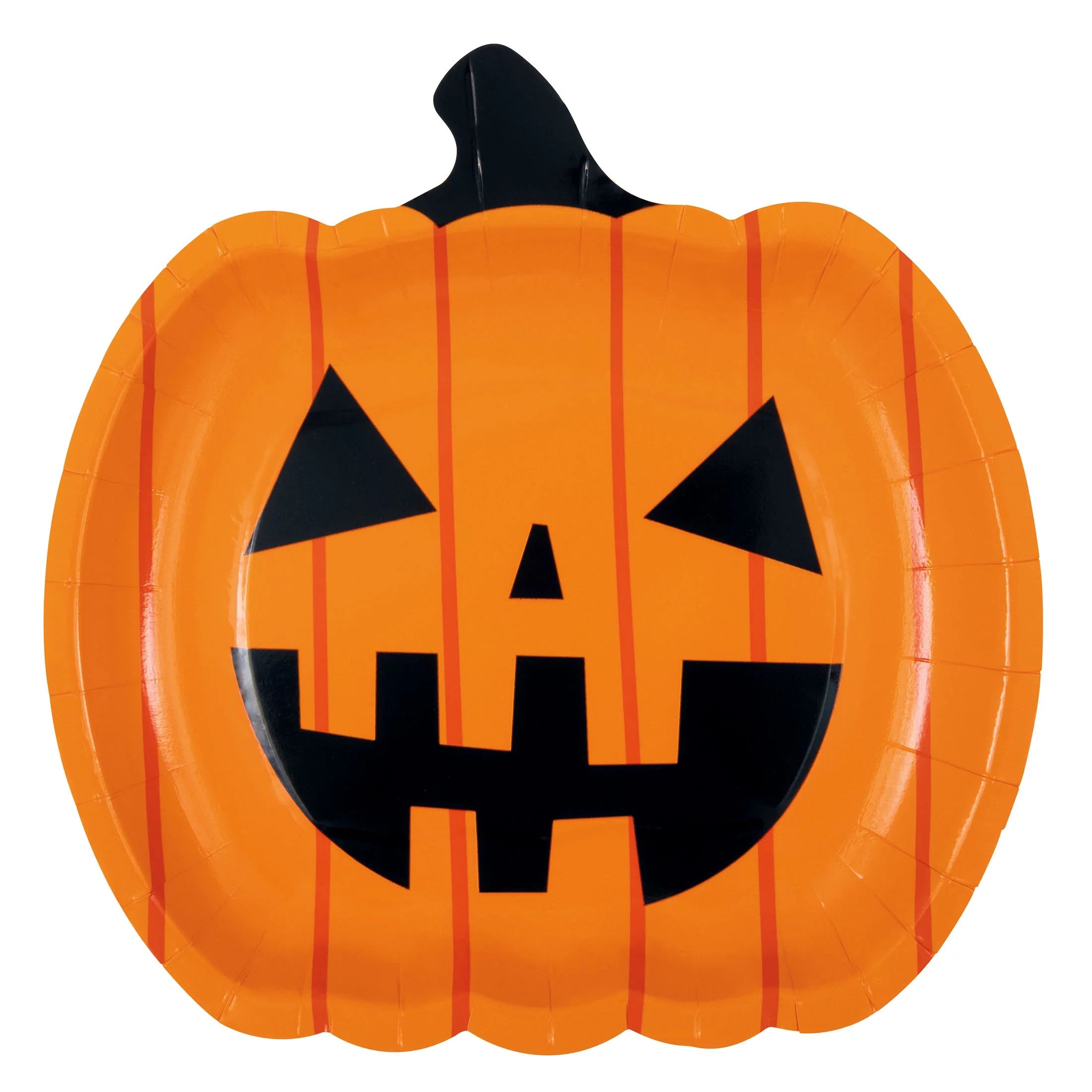 Halloween Spooky Friends Jack o' Lantern Multicolor Paper Dinner Plates, 9", 12ct, Way to Celebra... | Walmart (US)