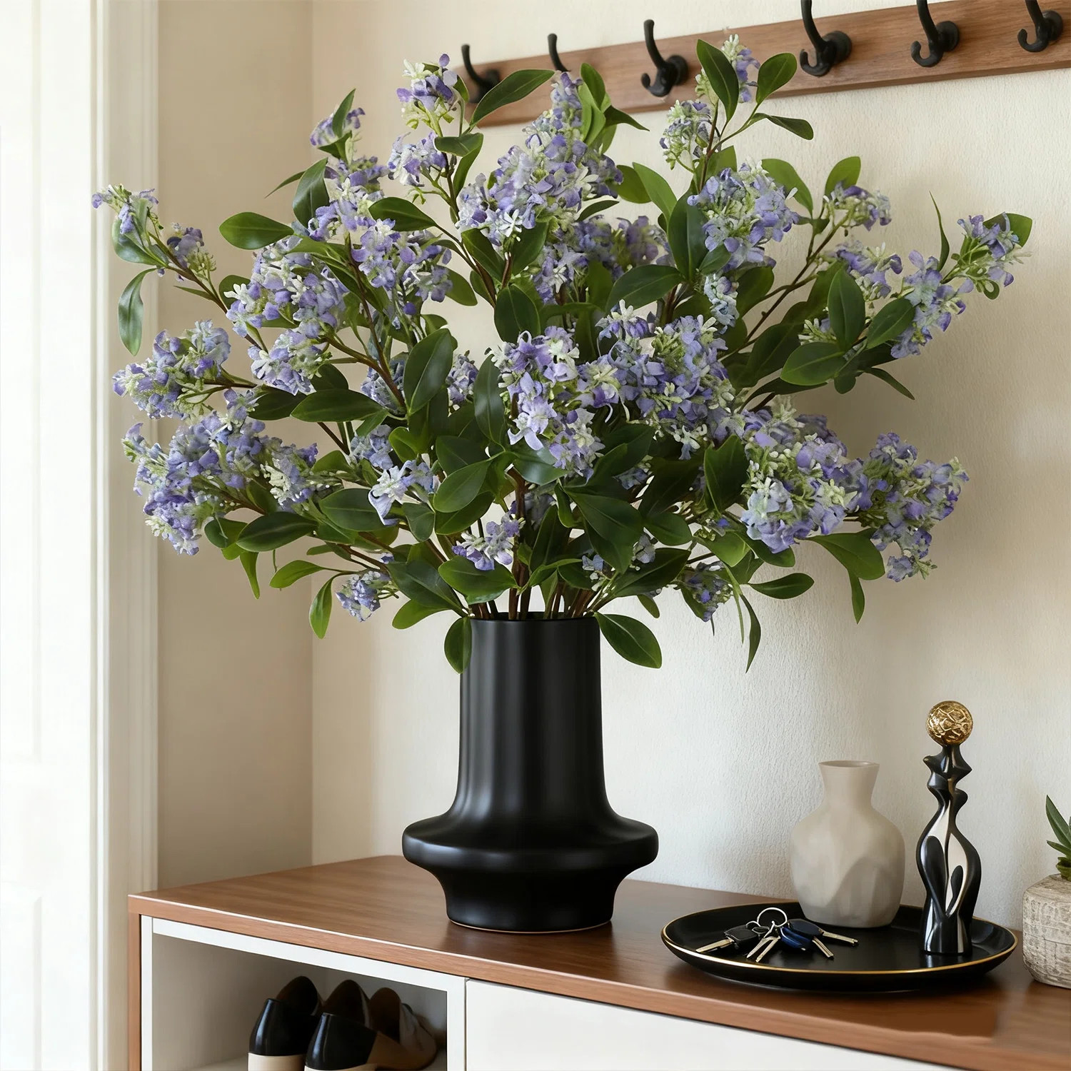 10CS Artificial Lilac Flowers, Fake 30" Lilac Branches for Table Centerpiece, Spring Home Wedding... | Wayfair North America