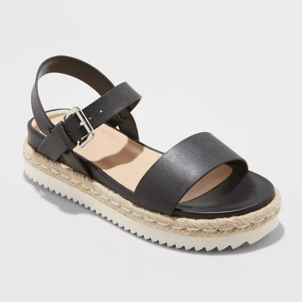 Women's Rianne Espadrille Ankle Strap Sandals - A New Day™ | Target