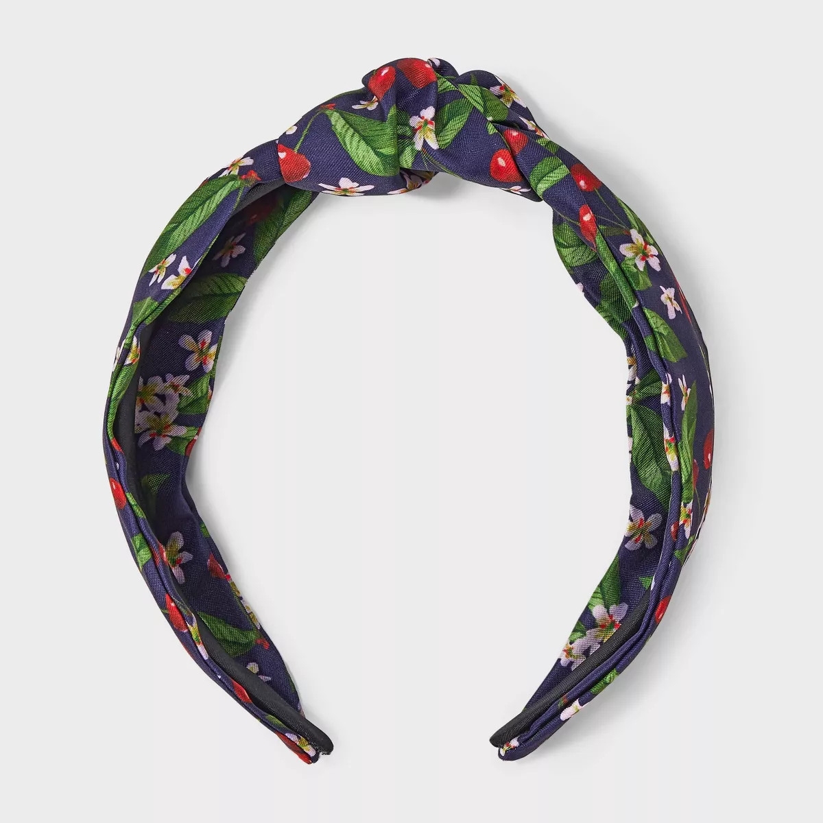 Top Knot Headband with Cherries and Daisies - A New Day™ Blue | Target