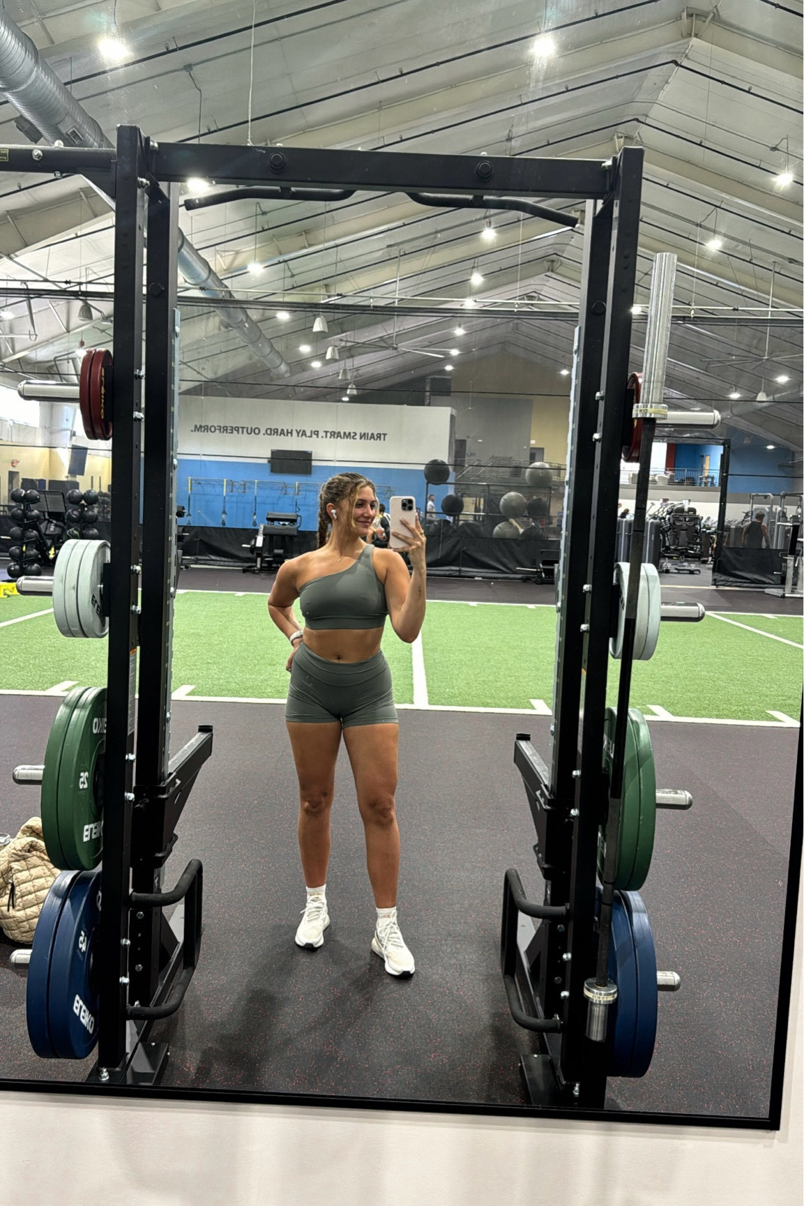 This cute set is a dupe for the lulu align! So soft and buttery! Gym girly approved 

#LTKfitness #LTKActive #LTKfindsunder50