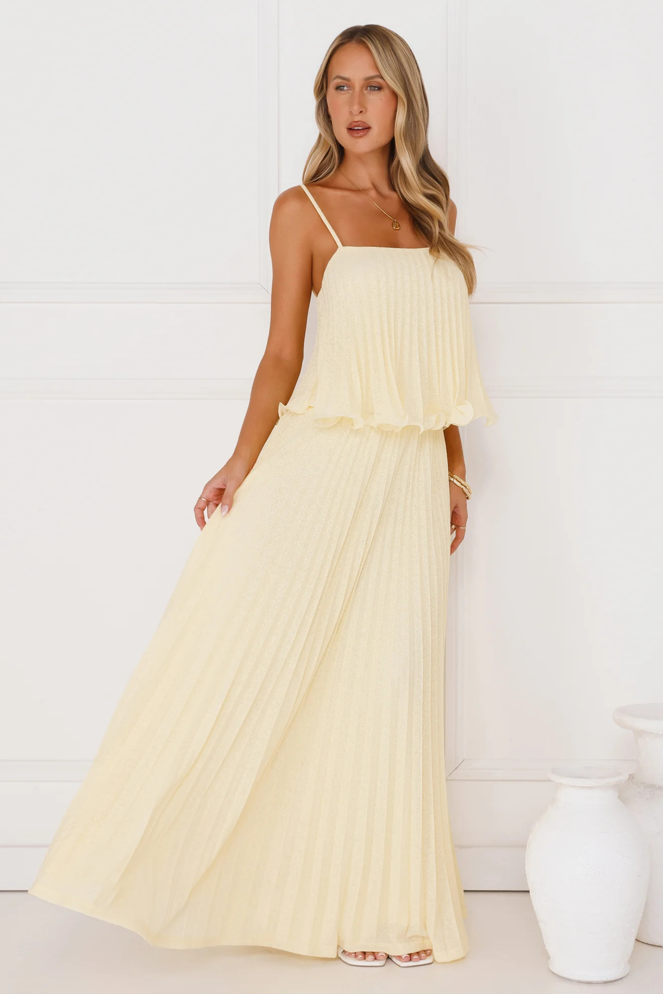 Real Deal Maxi Skirt Yellow | Hello Molly (US)
