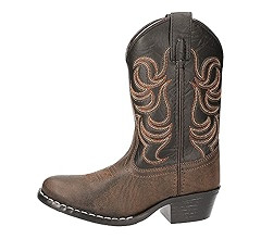 Smoky Mountain Boots | Monterey Series | Youth Western Boot | Western Toe | Quality Man-Made Materia | Amazon (US)