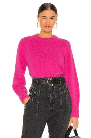 Lovers + Friends Anna Sweater in Hot Pink from Revolve.com | Revolve Clothing (Global)